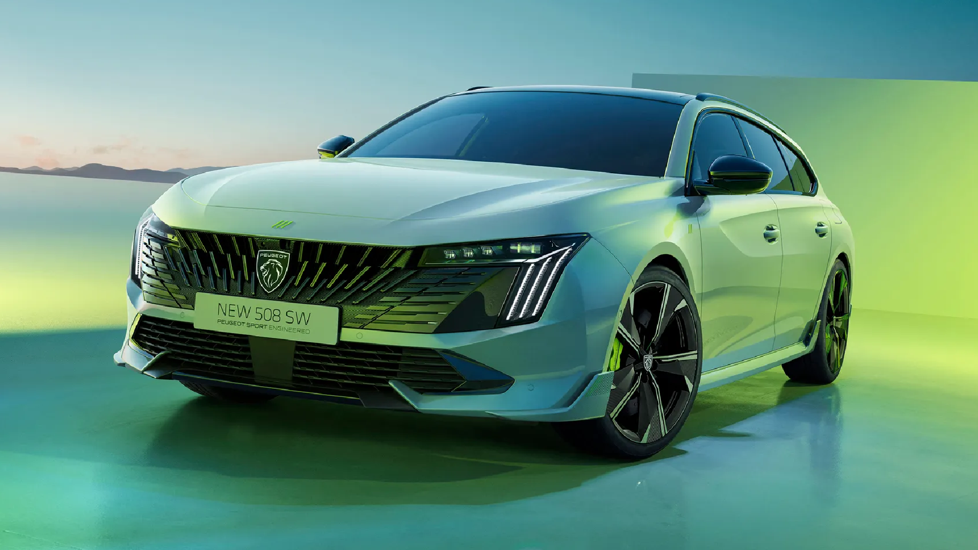 This is the 2023 Peugeot 508, and it’s got a new face